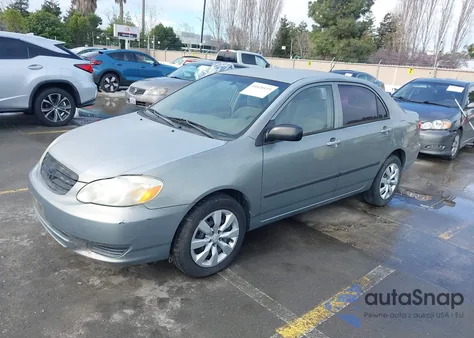 2003 Toyota Corolla Ce из США, поврежденный, VIN 1NXBR32E13Z092043